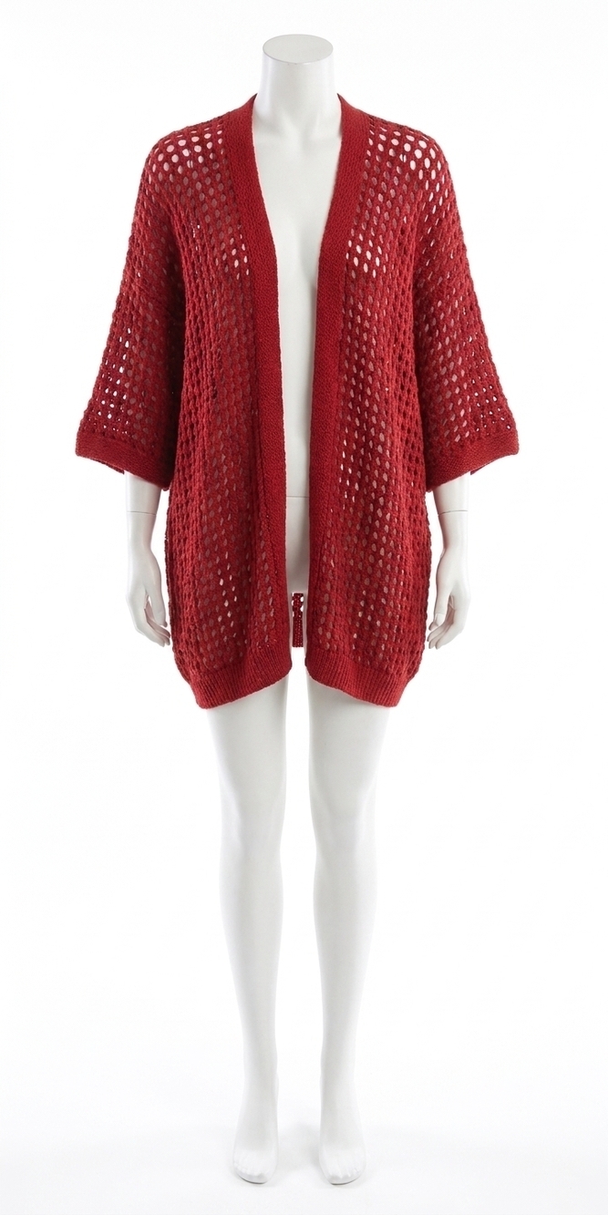 NEW GIGI MODA romola knit cardigan in burgundy